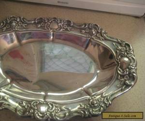 Item STERLING SILVER ORNATE BOWL for Sale