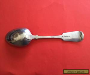 Item ANTIQUE JAMES DIXON & SONS LARGE FIDDLE SERVING SPOON - SILVER PLATE for Sale