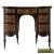 LATE 19TH CENTURY CARVED OAK KIDNEY SHAPED WRITING DESK for Sale