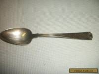 STERLING SILVER SPOON. MARKED GOOD. 
