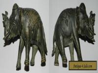 INDIA : OLD BRONZE ELEPHANT 