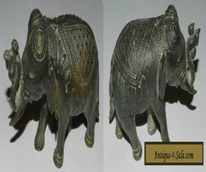 Item INDIA : OLD BRONZE ELEPHANT  for Sale