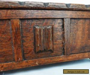 Item Vintage TALLENT Bond Street OAK WOOD CIGARETTE TRINKET BOX CHEST was musical ! for Sale