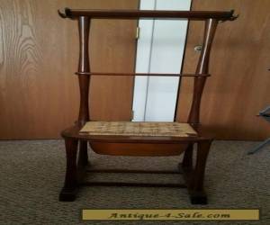 Item Antique Italian Valet Chair SPQR for Sale