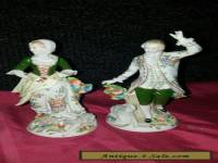 Pair dresden  figures