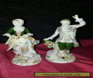 Item Pair dresden  figures for Sale