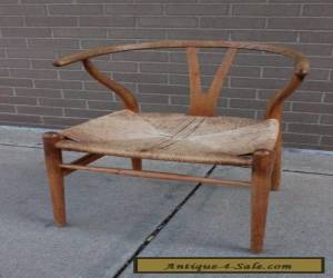 Item Hans Wegner ch24 Wishbone chair OAK frame Authentic mid century Danish Modern for Sale