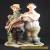 Capodimonte Morra The Fisherman Dilemma Porcelain Fishing Figurine for Sale