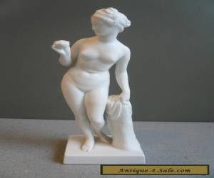 Item Vtg B & G Bing & Grondahl Copenhagen Parian Ware Nude Classical Figure Marked 6" for Sale