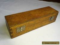 Small Vintage Wooden Dove Tail Joint Tool Box.