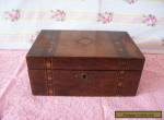 ANTIQUE WOODEN  BOX 9" X 5.5" for Sale