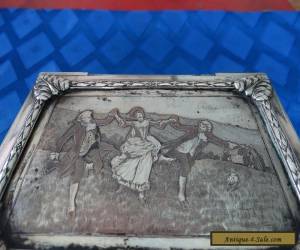 Item WMF Wurttembergische Metallwaren Fabrik Victorian Silver Plate Box Germany for Sale