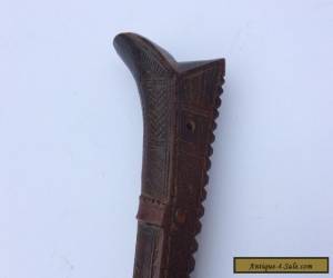 Item NICE OLD ANTIQUE SAMOAN OR TONGAN WAR CLUB NO KERIS KRIS SWORD for Sale