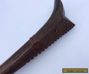 Item NICE OLD ANTIQUE SAMOAN OR TONGAN WAR CLUB NO KERIS KRIS SWORD for Sale