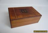 Vintage Wooden Inlaid Hinged Box - Possibly Sorrento Ware? for Sale