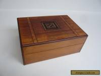 Vintage Wooden Inlaid Hinged Box - Possibly Sorrento Ware?