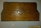 VINTAGE OAK LETTER STAIONERY RACK BOX. DESK TIDY for Sale