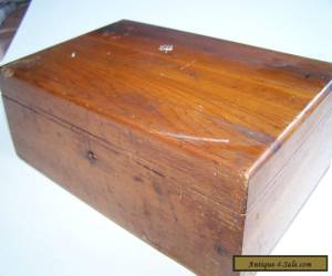 Item Vintage Wooden Box. Antique Woodenware.  for Sale