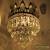 Antique Vnt French HUGE Basket Style Crystal Chandelier Lamp 1940's 17in dmtr**- for Sale