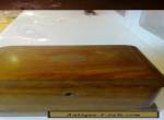 WOODEN MAHOGANY BOX for Sale