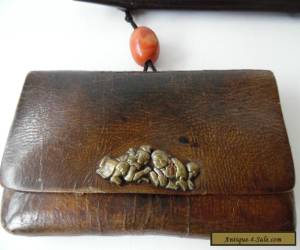 Item Antique Japanese Tobacco Pouch & Pipe case for Sale