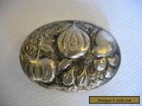 VINTAGE SILVER PLATE TRINKET BOX