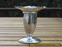 Antique Solid Silver Posy Vase Birmingham 1925 Hallmark