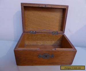 Item LOVELY ANTIQUE / VINTAGE WOODEN Money box for Sale