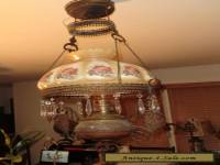 Antique Oil Lamp Chandelier