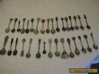 Lot Vintage Silverplate Etc. Souvenir Collectible Spoons