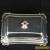 VINTAGE FANCY SILVERPLATE GLASS INSERT BUTTER DISH VGC for Sale