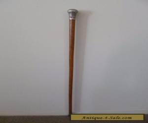 Item ANTIQUE SILVER HANDLED WALKING CANE for Sale