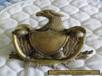 VINTAGE BRASS EAGLE DOOR KNOCKER