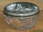 ANTIQUE STERLING SILVER DRESSER JAR S&B for Sale