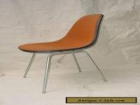 70's Eames Herman Miller Shell Chair Alexander Girard Fabric On White Fiberglass