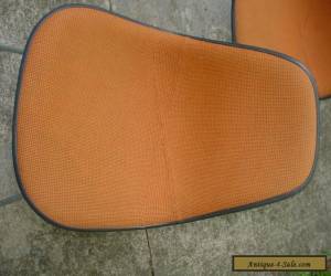 Item 70's Eames Herman Miller Shell Chair Alexander Girard Fabric On White Fiberglass for Sale