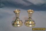 Sterling Silver Candle Stick Holders for Sale