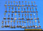 Lot of 47 Souvenir Spoons in Very Good Condition for Sale