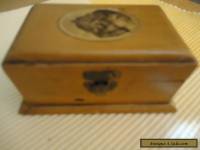 Vintage/Edwardian Wooden Box Snowdon Wales Tourist