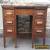 Stunning large antique oak desk for Sale