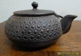 small vintage Hobnail Japanese Cast Iron Kettle            for Sale