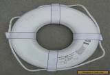 Jim-Bouy 19" US Coast Guard Approved Life Ring Preserver - White for Sale