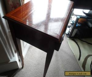 Item 71 Pce Silver Plated & Mahogany Table Canteen Of Cutlery c-1920's Bead Pattern  for Sale