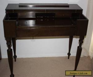 Item Antique/Vintage/Primative Spinet Piano Desk with Mahogany Wood for Sale