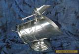 Estate Item Antique Stewart Dawson Silver Plate Sugar Hod with Scoop for Sale