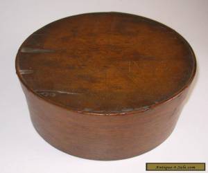 Item ANTIQUE WOODEN SHAKER PRIMITIVE PANTRY BOX LARGE 9 1/2" for Sale