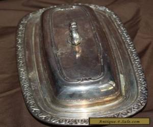 Item Oneida Ltd. Silverplate Butter Dish  for Sale