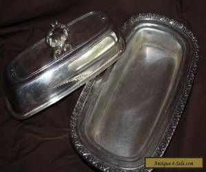 Item Oneida Ltd. Silverplate Butter Dish  for Sale