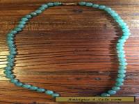 Vintage Jade Look Necklace