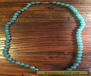 Item Vintage Jade Look Necklace for Sale